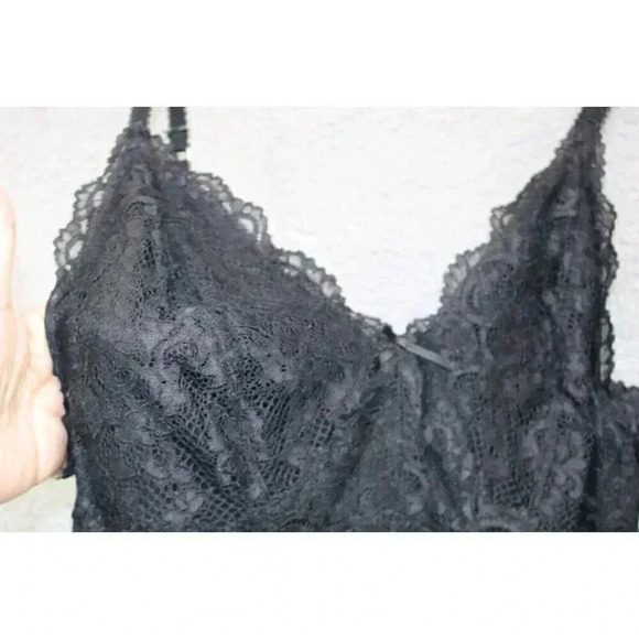 Soma Women's Floral and Lace Night Gown-Size Small-Stretch - Picture 3 of 8